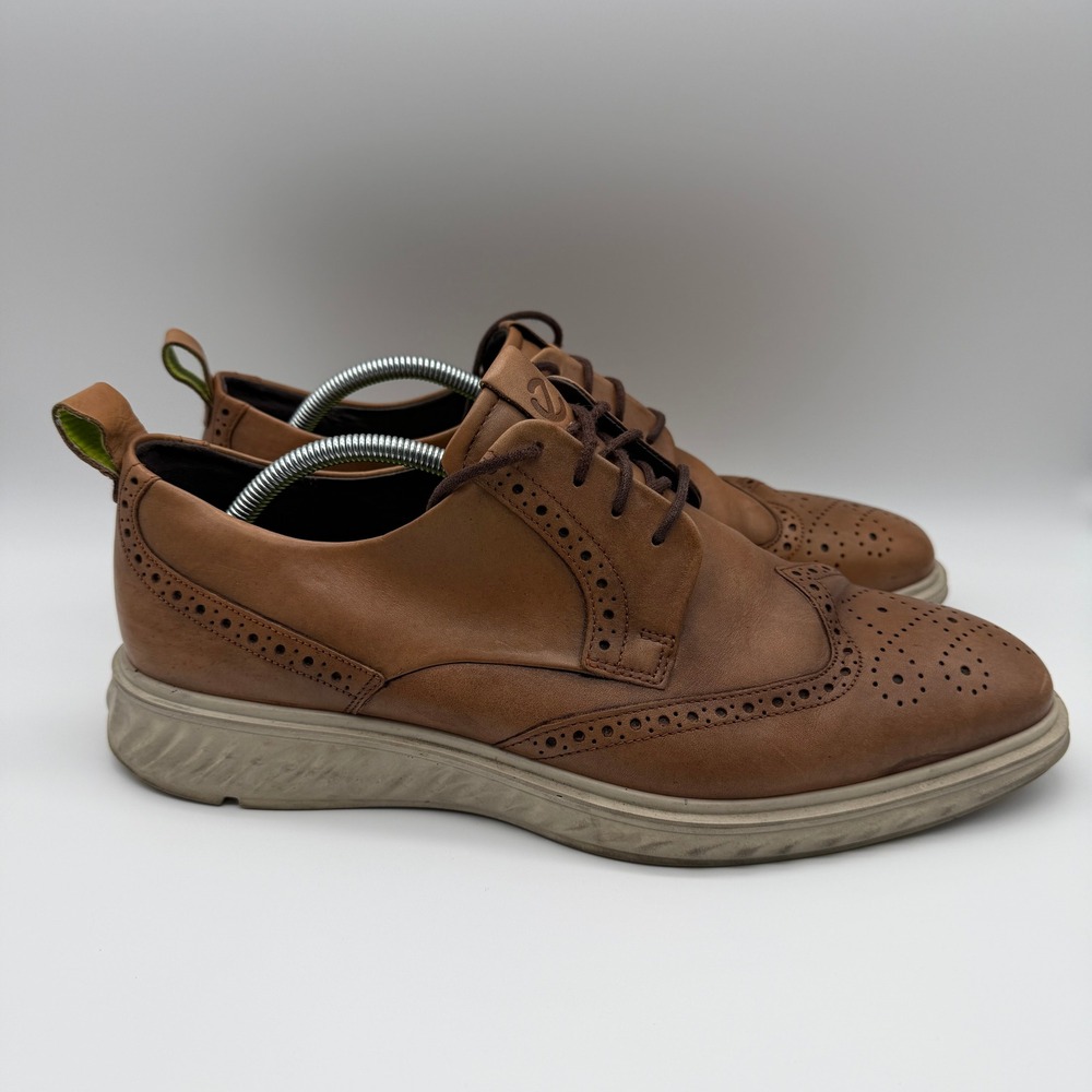 ECCO St.1 Hybrid Lite Brogue Wingtip Oxford Mens EU 45 US 11 Comfort Dress Shoes